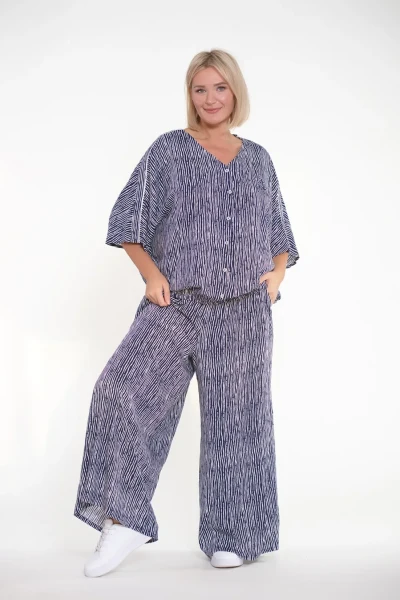 Брюки 16040-38-04 синий