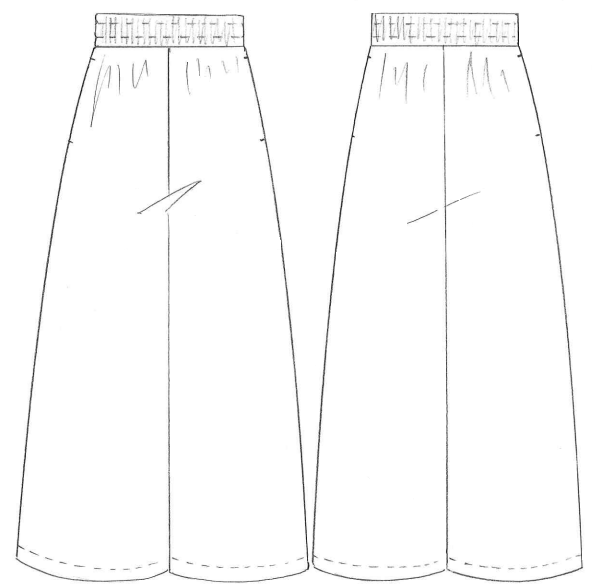 Брюки Палаццо тк.62-050073-2412-30